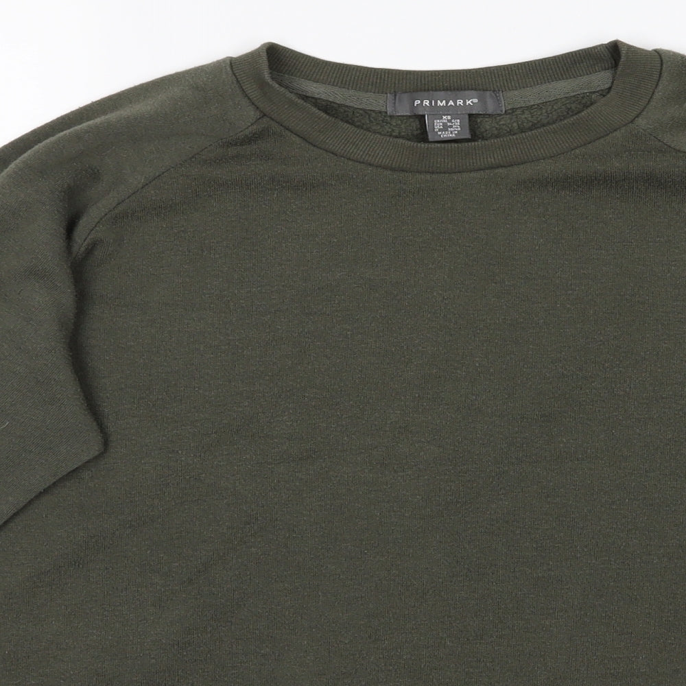 Primark Mens Green   Pullover Jumper Size XS