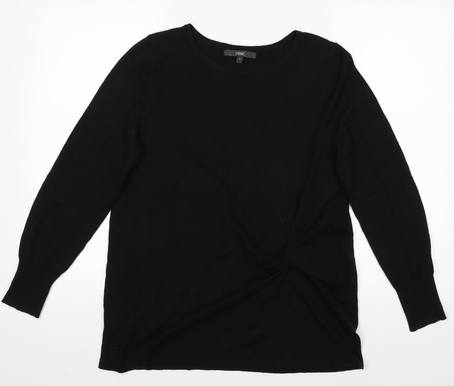 NEXT Womens Black   Basic T-Shirt Size 16