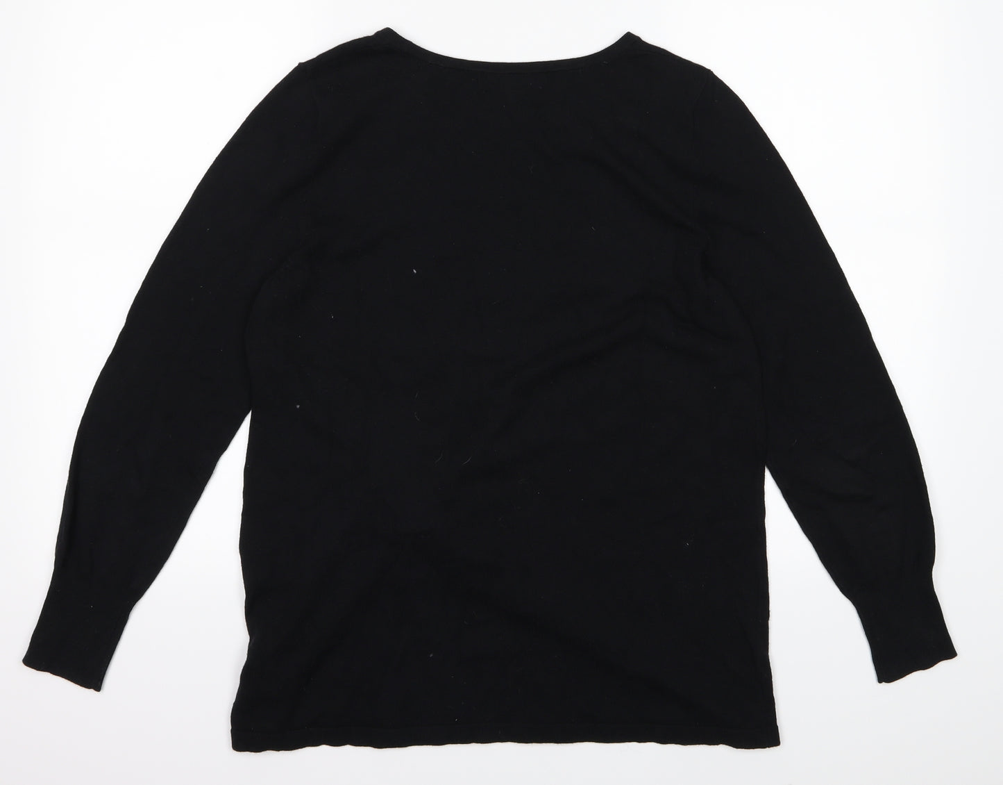 NEXT Womens Black   Basic T-Shirt Size 16