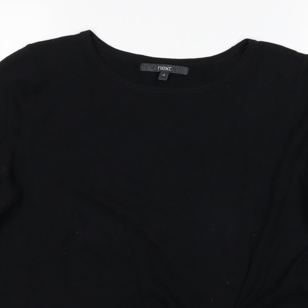 NEXT Womens Black   Basic T-Shirt Size 16