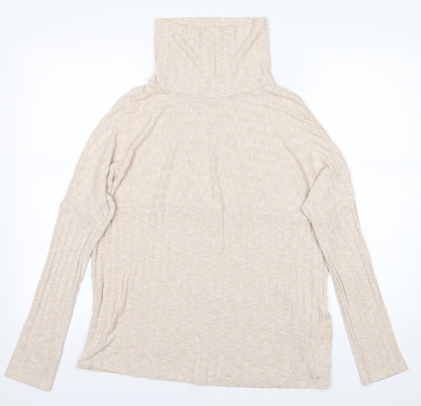 Tu Woman Womens Beige   Pullover Jumper Size 12