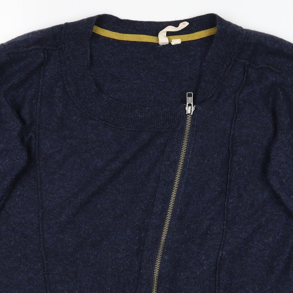 White Stuff Womens Blue   Cardigan Jumper Size 10