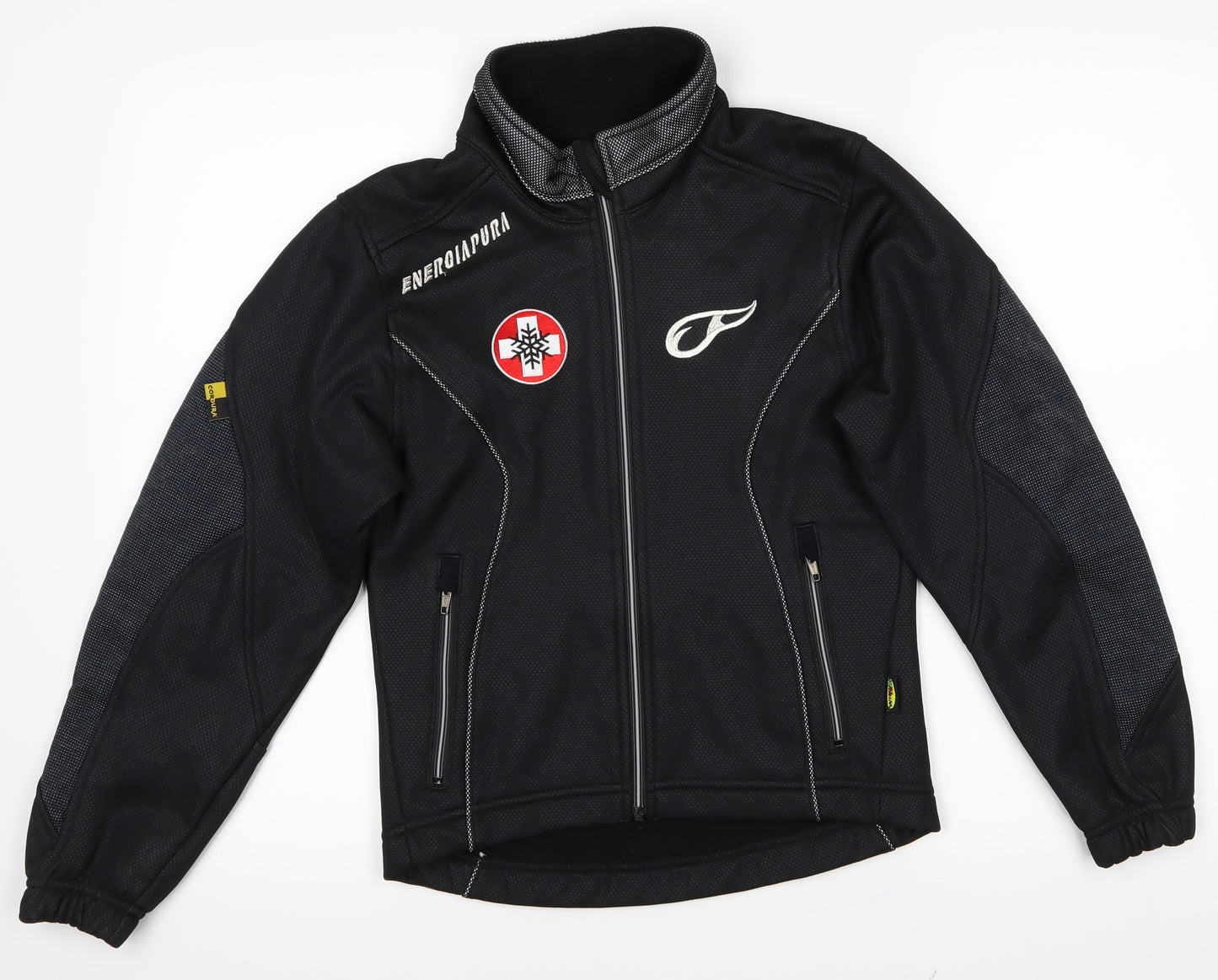 Energiapura Mens Black   Jacket  Size S