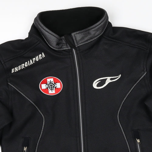 Energiapura Mens Black   Jacket  Size S