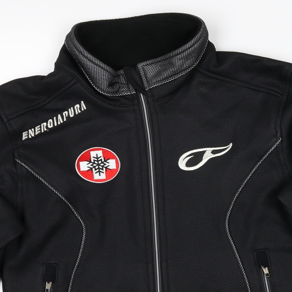 Energiapura Mens Black   Jacket  Size S