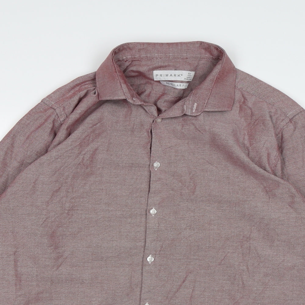 Primark Mens Purple    Dress Shirt Size 16.5