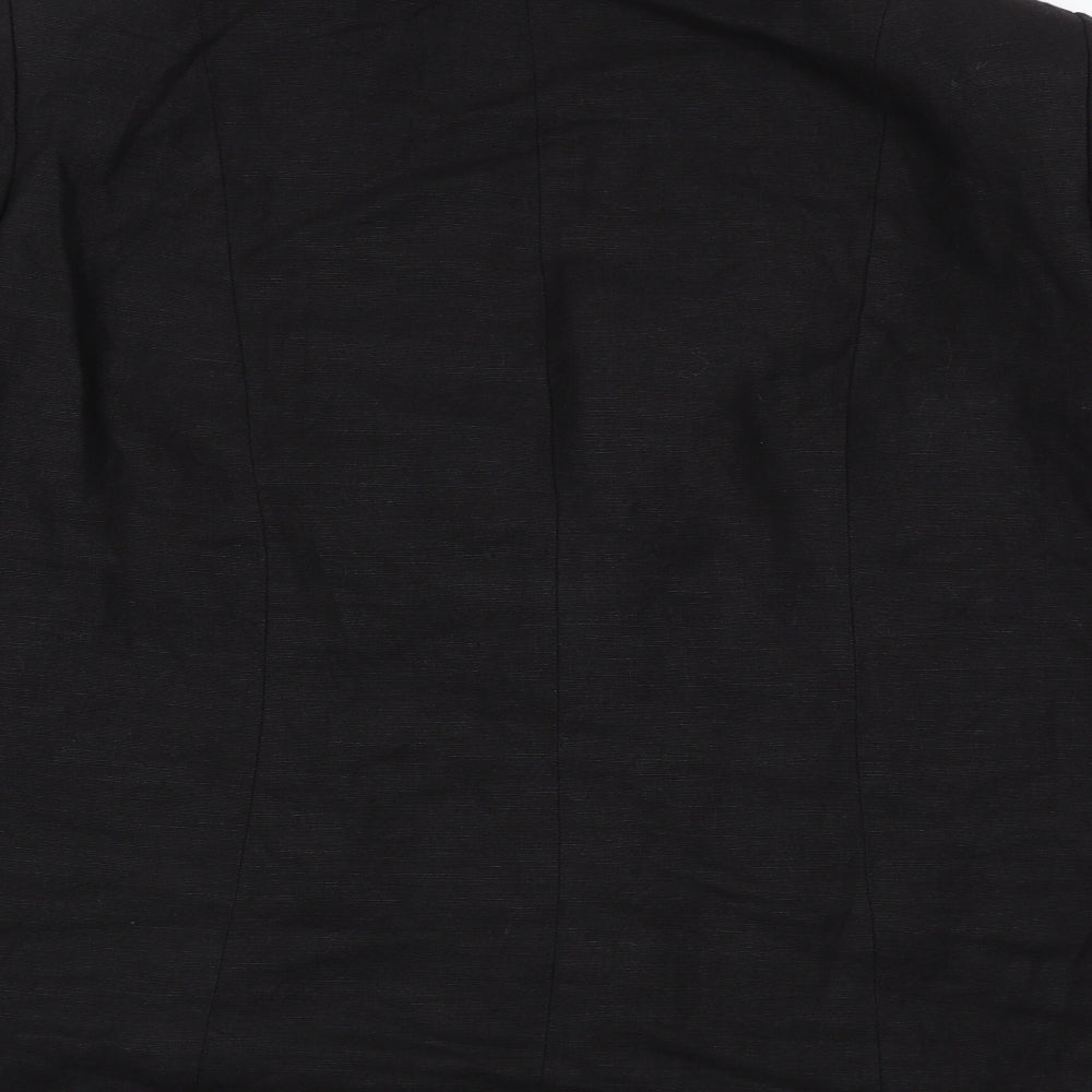 Anne Harvey Womens Black   Jacket Blazer Size 22