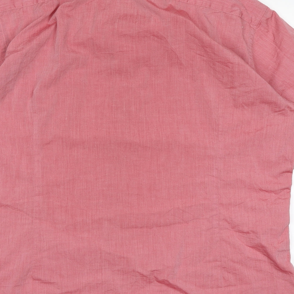 Ted Baker Mens Pink    Button-Up Size L