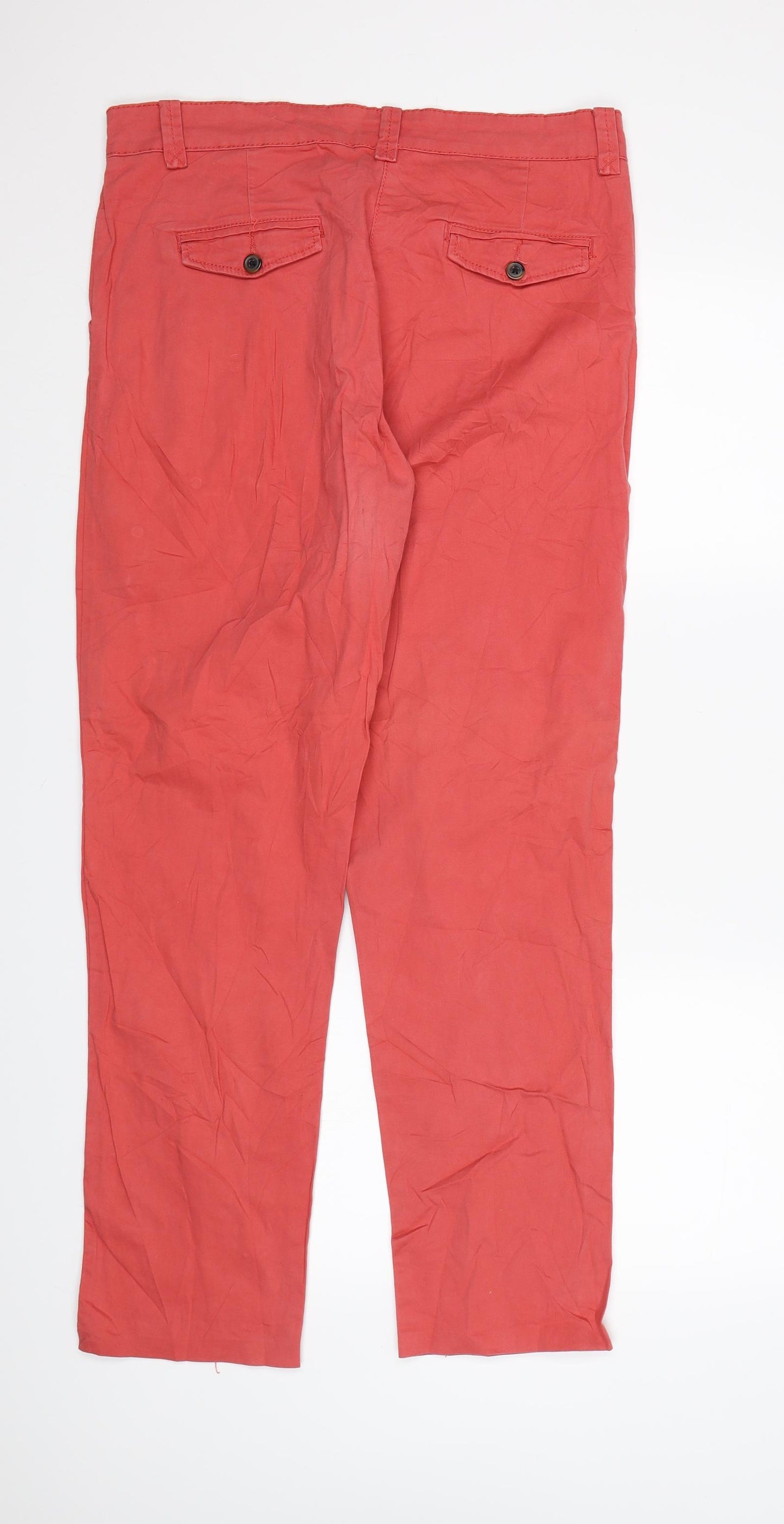 Woman Womens Pink   Chino Trousers  L29 in