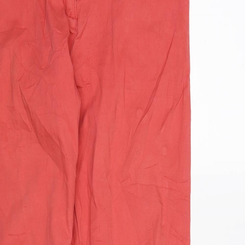 Woman Womens Pink   Chino Trousers  L29 in