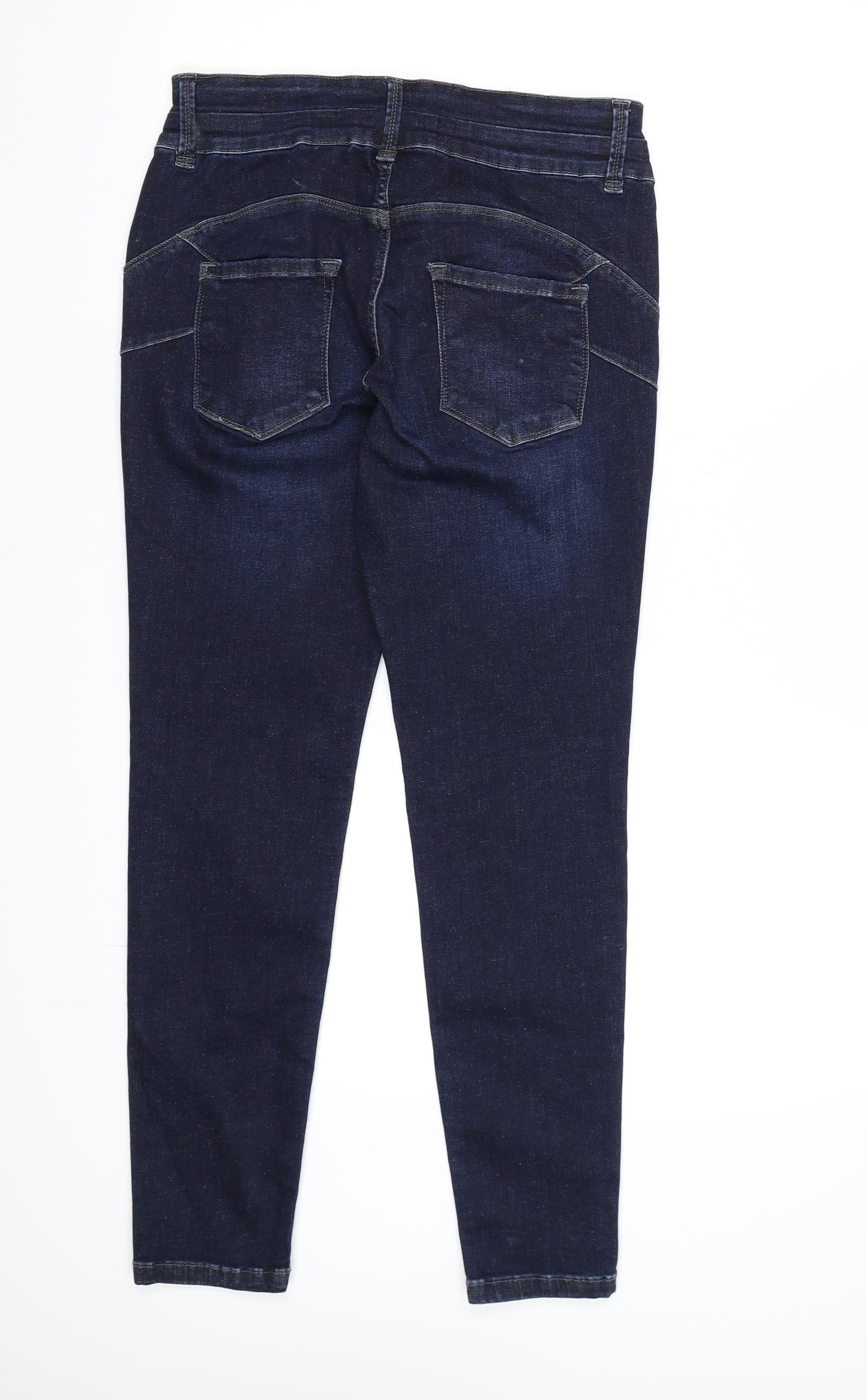 NEXT Womens Blue  Denim Skinny Jeans Size 12 L27 in