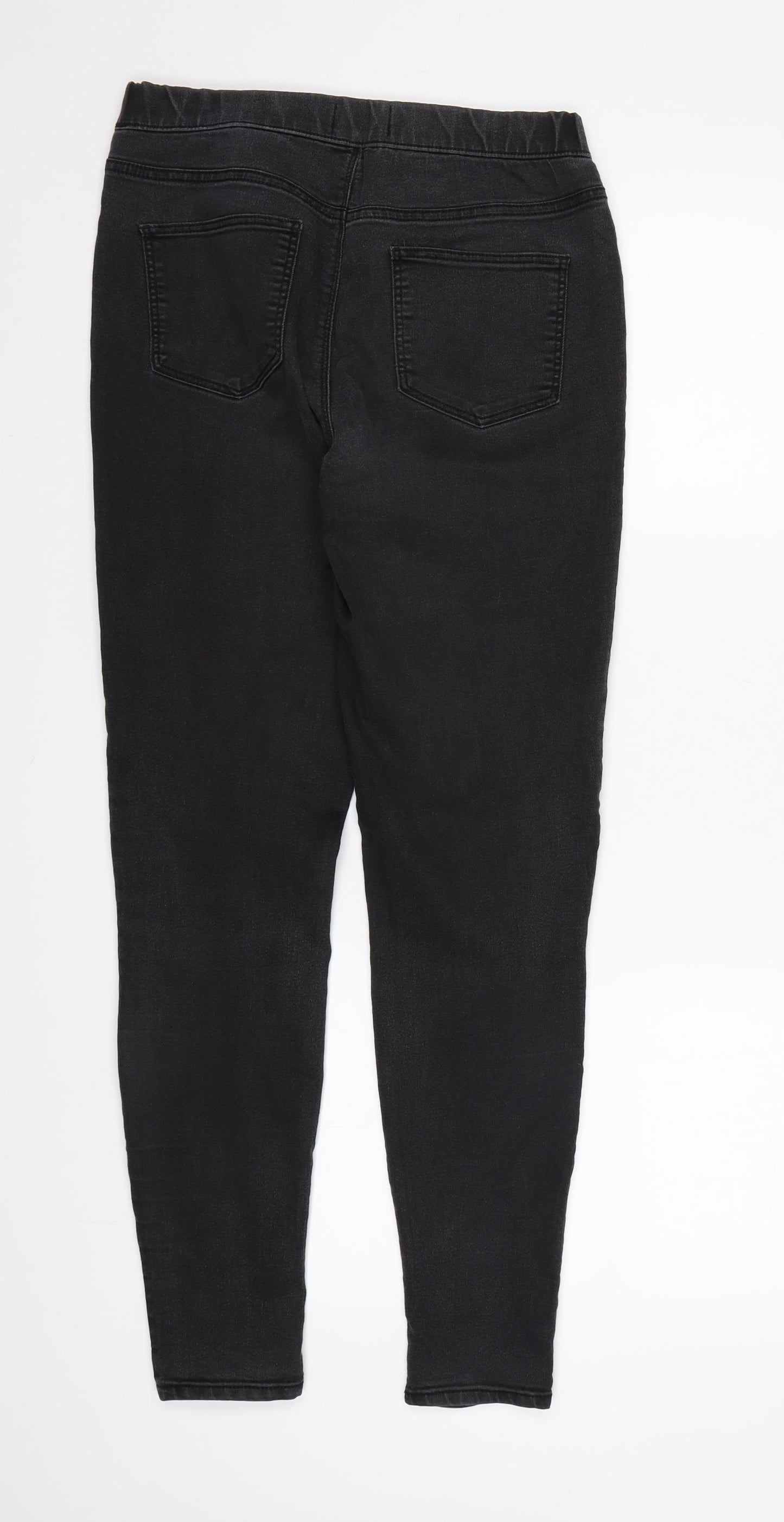 Papaya Womens Black  Denim Jegging Jeans Size 8 L28 in