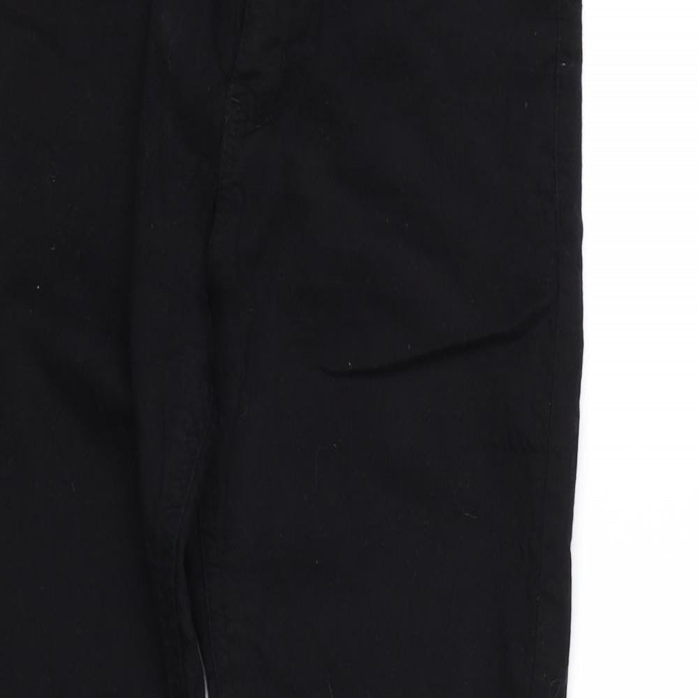 Denim CO. Womens Black  Denim Jegging Jeans Size 12 L28 in