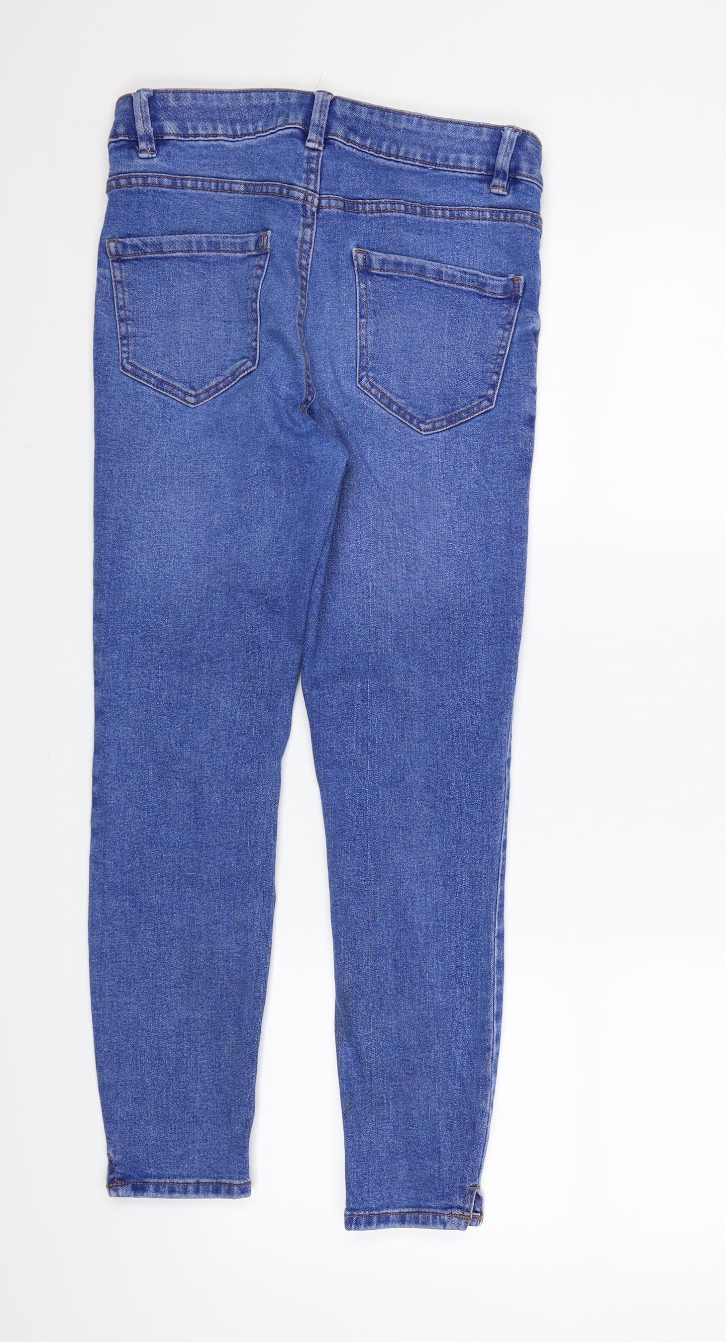 New Look Womens Blue  Denim Skinny Jeans Size 10 L24 in