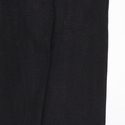 JM Collection Womens Black  Denim Skinny Jeans Size 10 L26 in