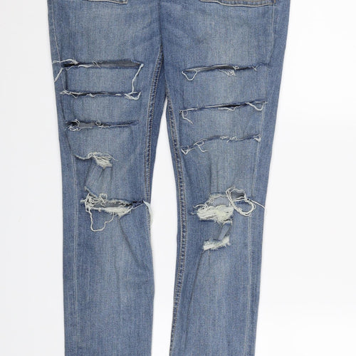 &DENIM Mens Blue  Denim  Jeans  L32 in - Ripped Jeans