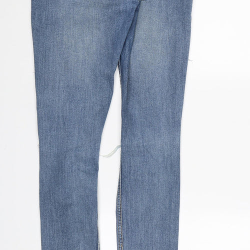 &DENIM Mens Blue  Denim  Jeans  L32 in - Ripped Jeans