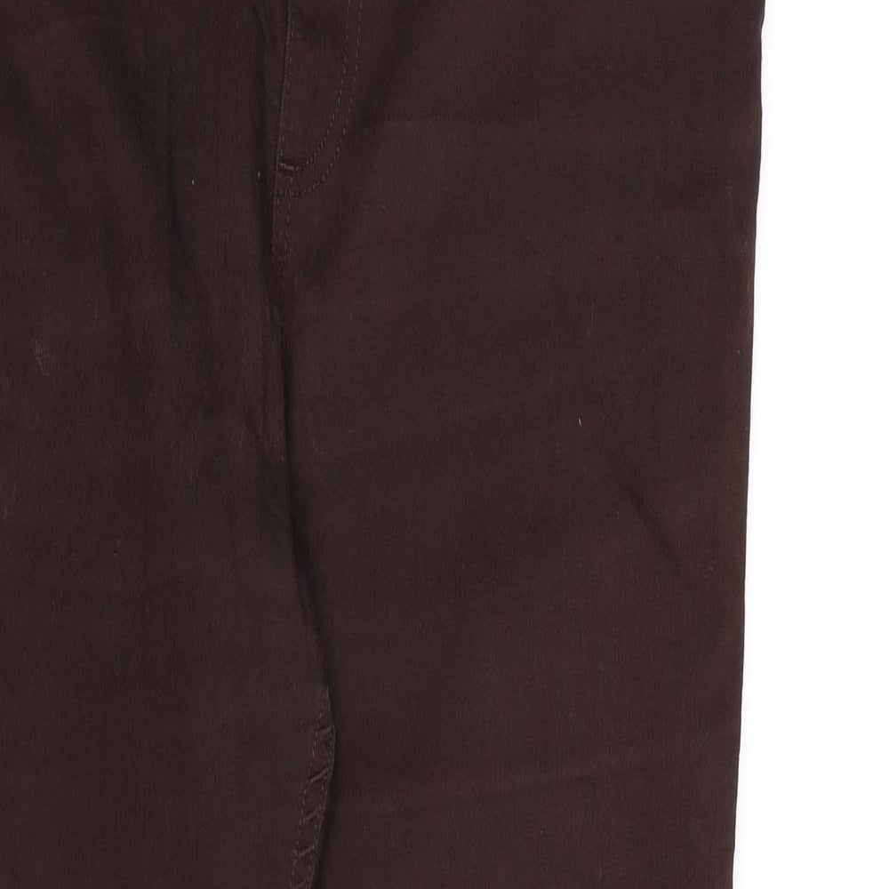 Marks and Spencer Womens Brown  Denim Jegging Jeans Size 16 L28 in
