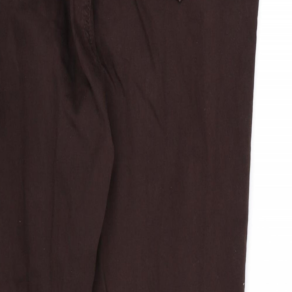 Marks and Spencer Womens Brown  Denim Jegging Jeans Size 16 L28 in