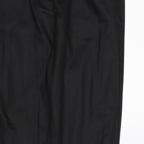 George Womens Black  Denim Skinny Jeans Size 14 L30 in