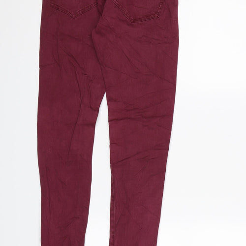 Floyd Womens Purple  Denim Skinny Jeans  L30 in
