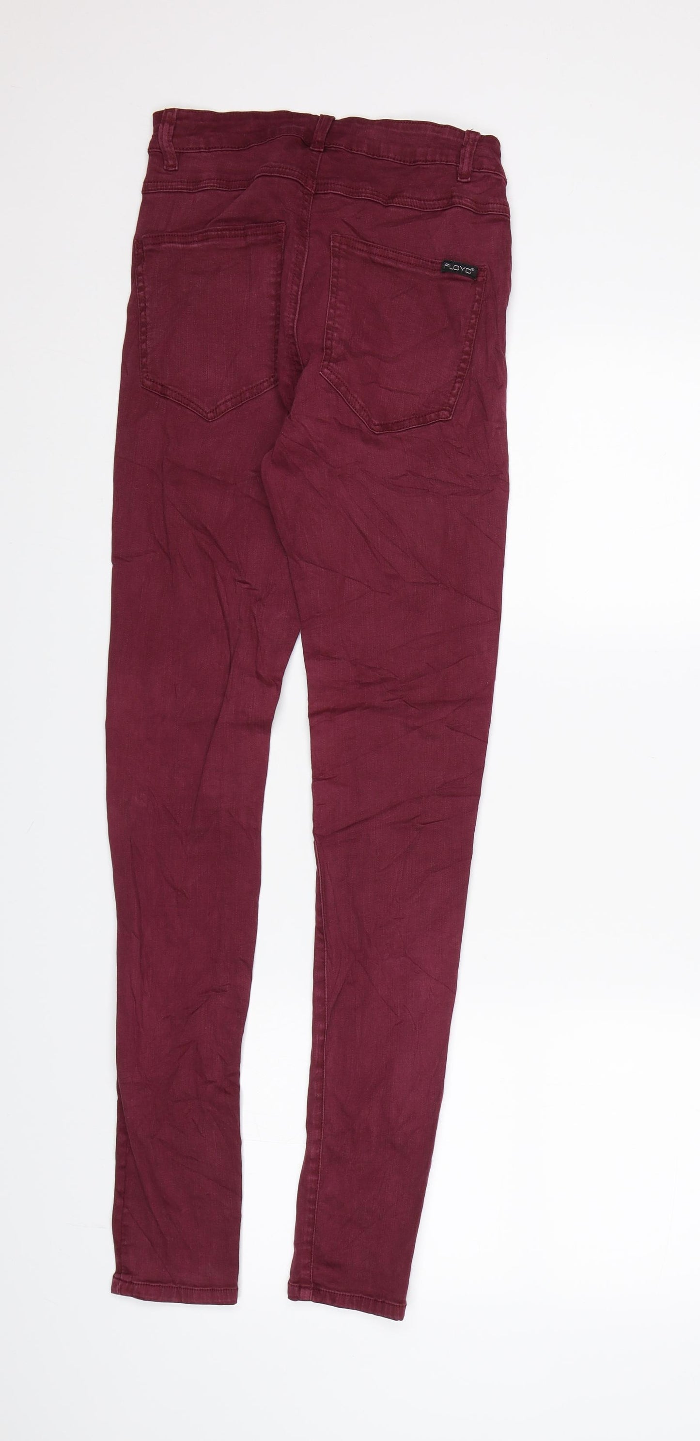 Floyd Womens Purple  Denim Skinny Jeans  L30 in