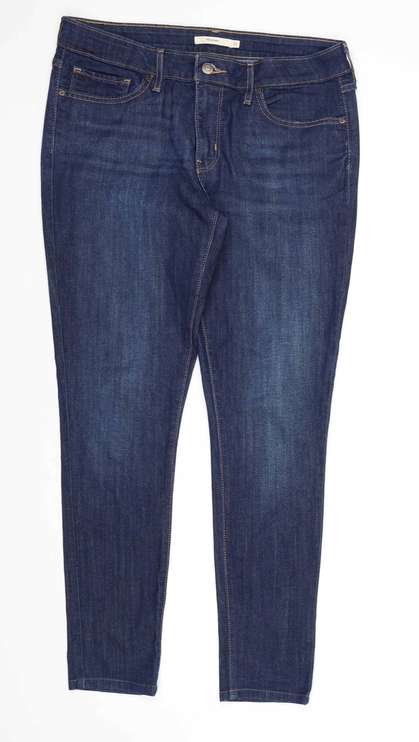 Levis Mens Blue  Denim Skinny Jeans  L30 in