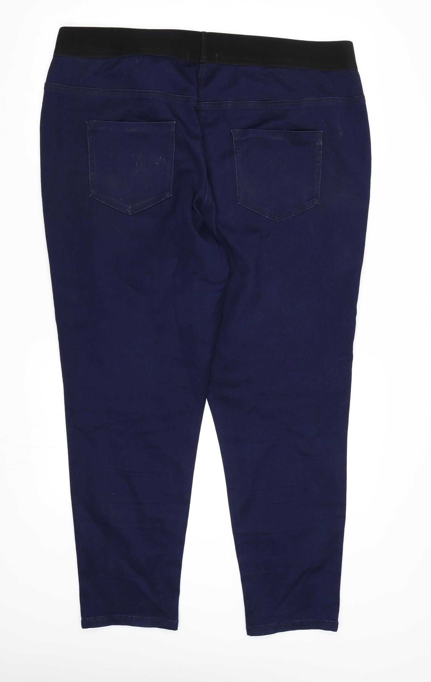 Bonmarché Womens Blue  Denim Jegging Jeans Size 22 L28 in