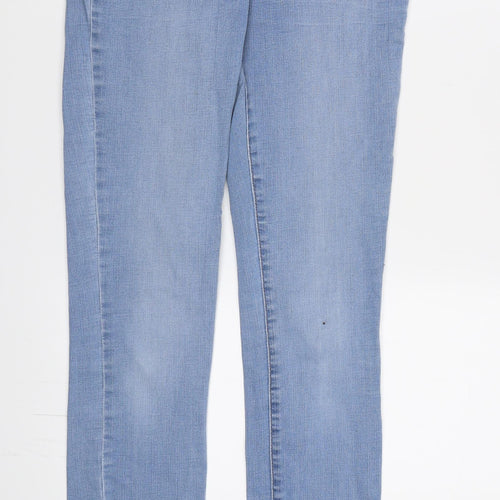 NEXT Womens Blue  Denim Skinny Jeans Size 10 L32 in
