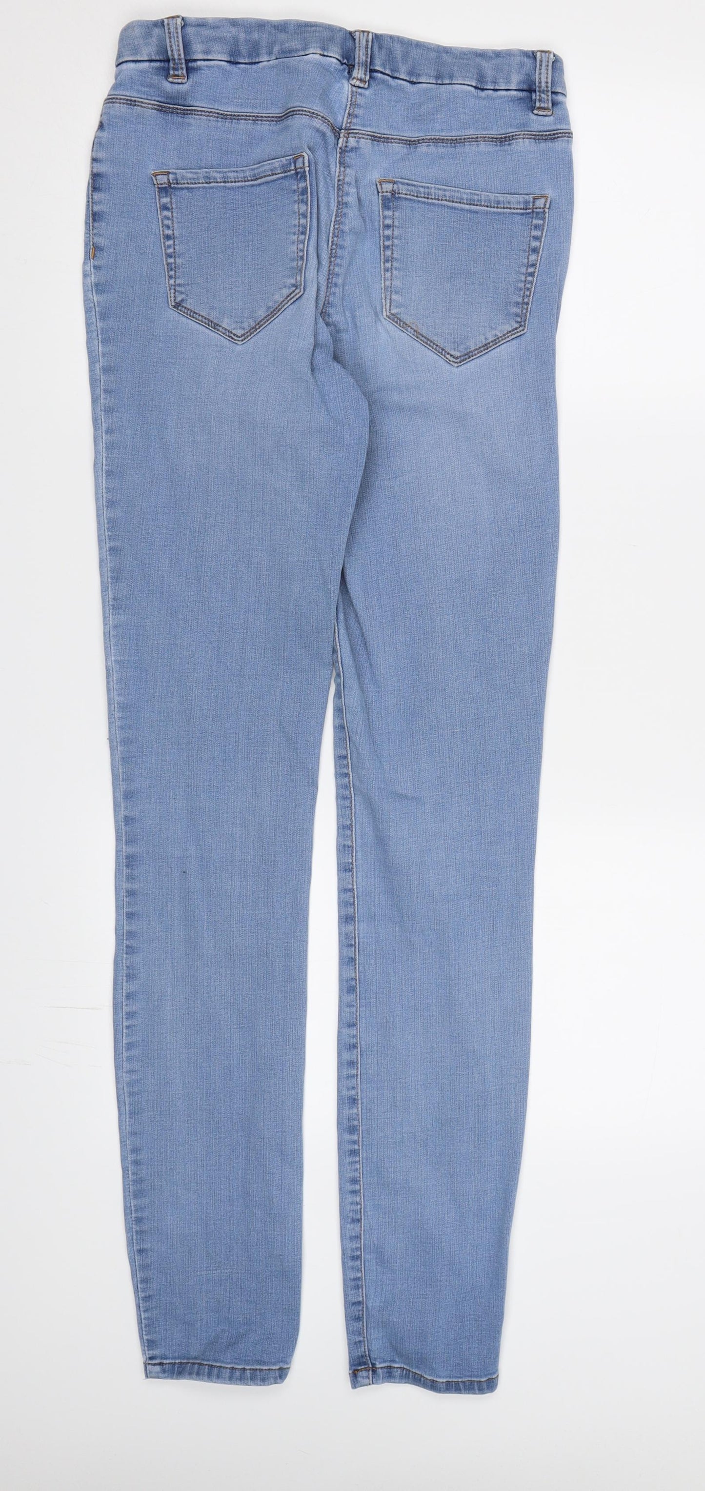 NEXT Womens Blue  Denim Skinny Jeans Size 10 L32 in