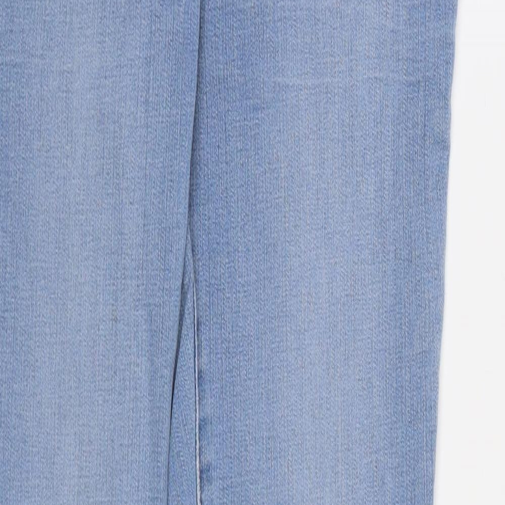 NEXT Womens Blue  Denim Skinny Jeans Size 10 L32 in