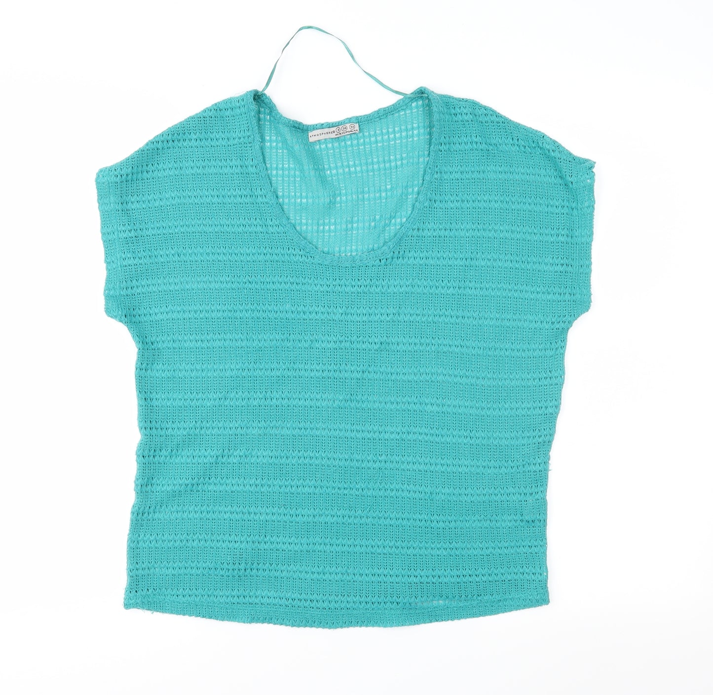 Atmosphere Womens Green  Knit Pullover Jumper Size 8