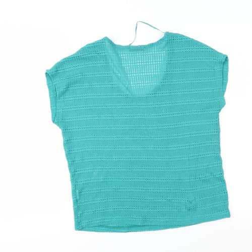 Atmosphere Womens Green  Knit Pullover Jumper Size 8