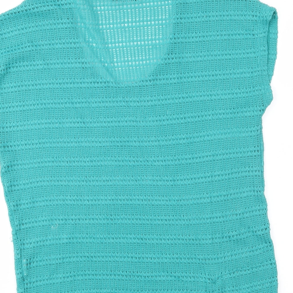 Atmosphere Womens Green  Knit Pullover Jumper Size 8