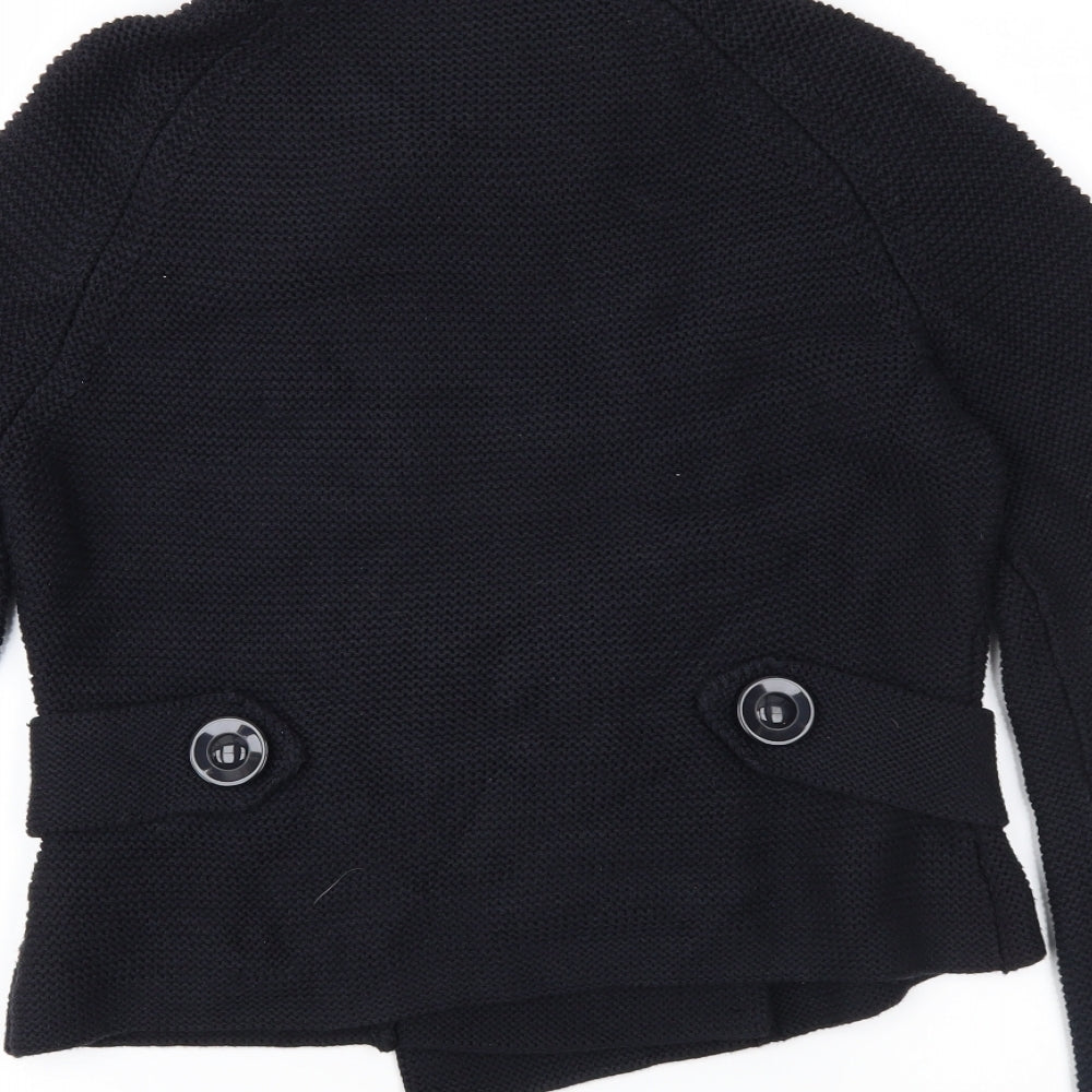 Phase Eight Womens Blue  Knit Jacket Coatigan Size 10