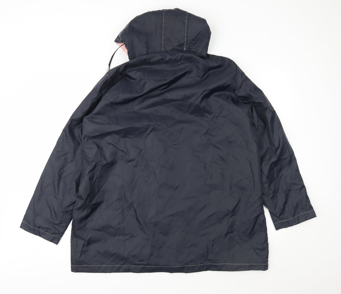 Claire Neuville Womens Blue   Rain Coat Jacket Size 18
