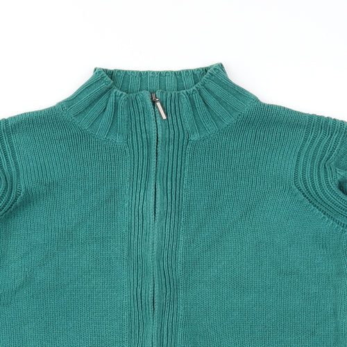 BHS Womens Green  Knit Cardigan Jumper Size 20
