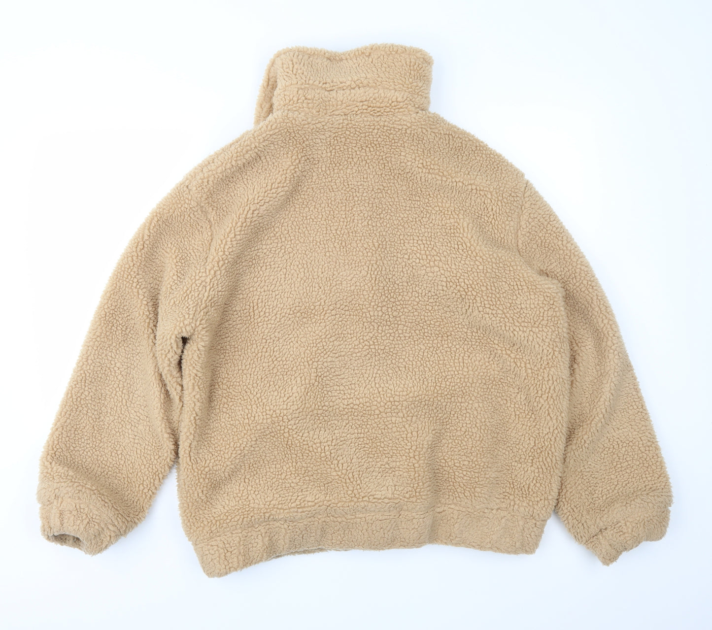 Primark Womens Brown  Fleece Jacket Coat Size S