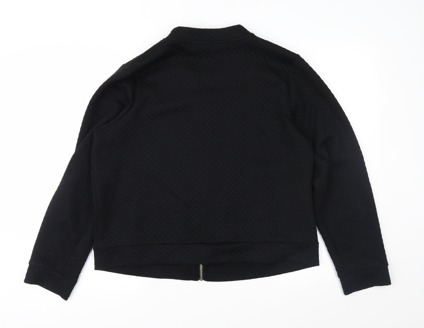 George Womens Black   Quilted Jacket Size 18