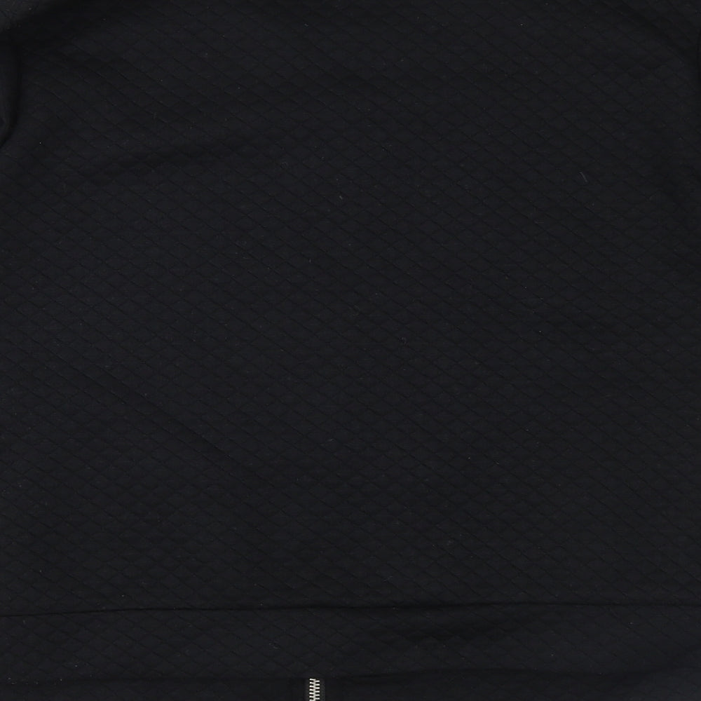 George Womens Black   Quilted Jacket Size 18