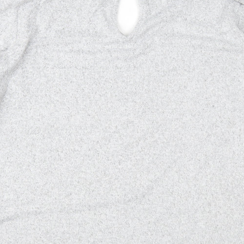 F&F Womens Grey  Knit Pullover Jumper Size 14