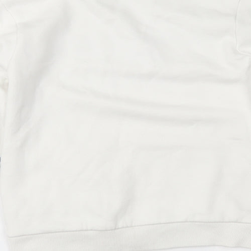 George Girls White   Pullover Sweatshirt Size 9-10 Years