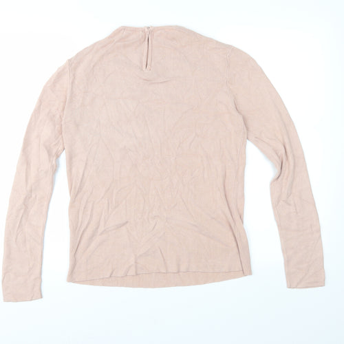 Warehouse Womens Pink  Knit Pullover Jumper Size 12