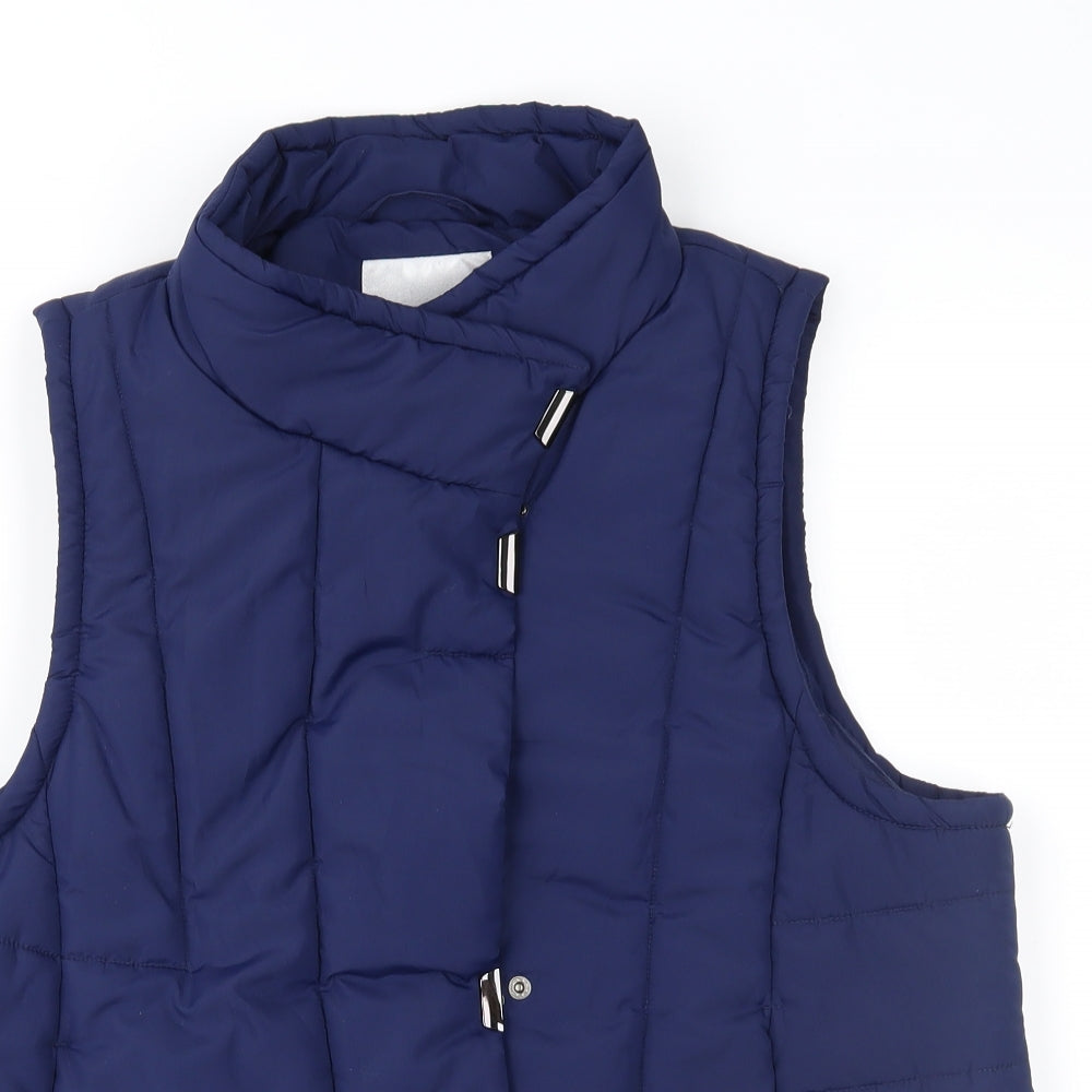 Lakeland Womens Blue   Gilet Waistcoat Size 16