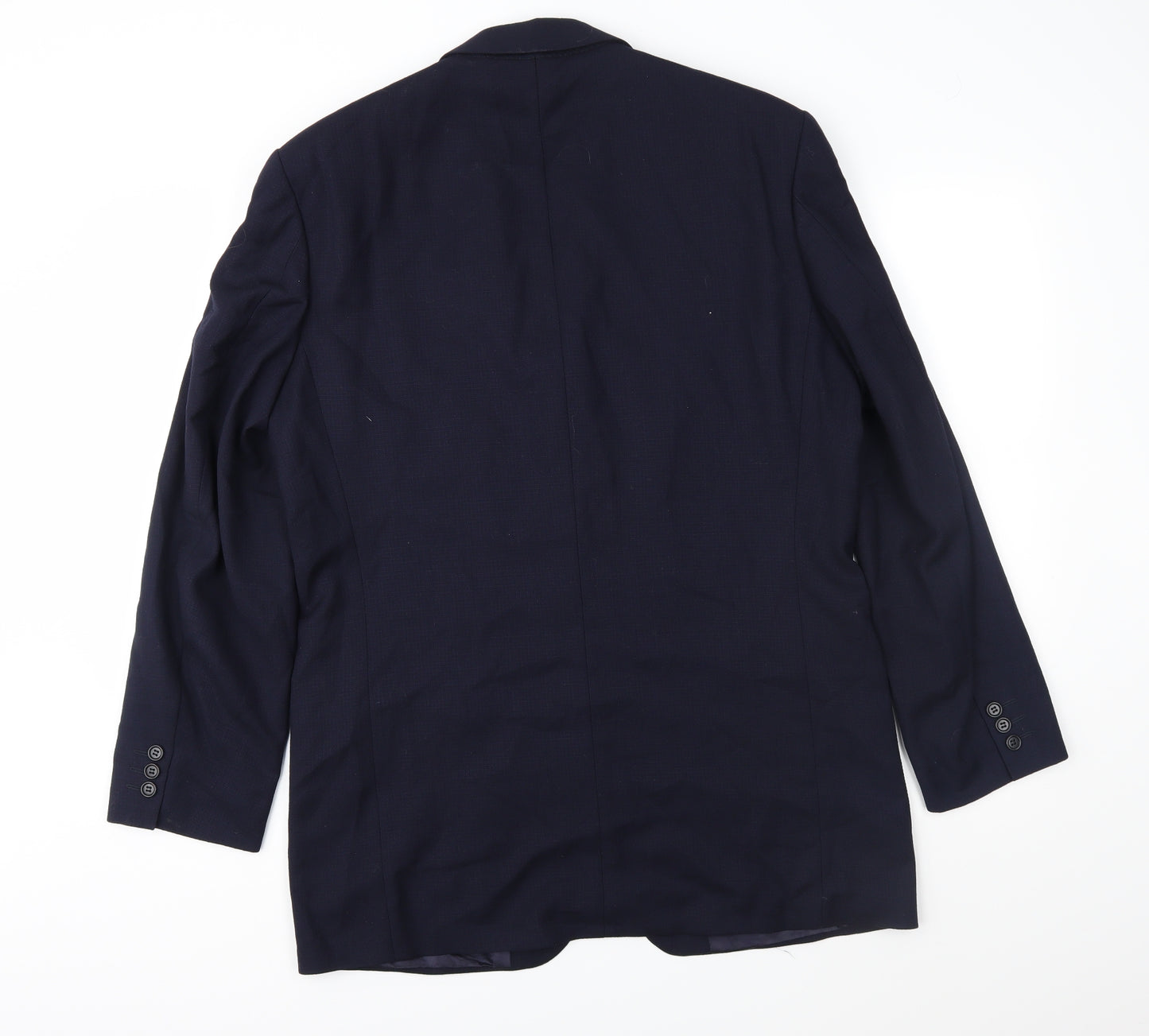 Preworn Mens Blue   Jacket Suit Jacket Size 40