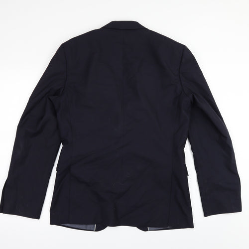 Marks and Spencer Mens Blue   Jacket Suit Jacket Size 38