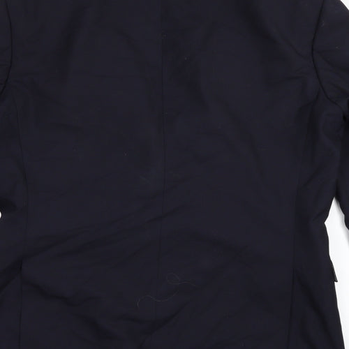 Marks and Spencer Mens Blue   Jacket Suit Jacket Size 38