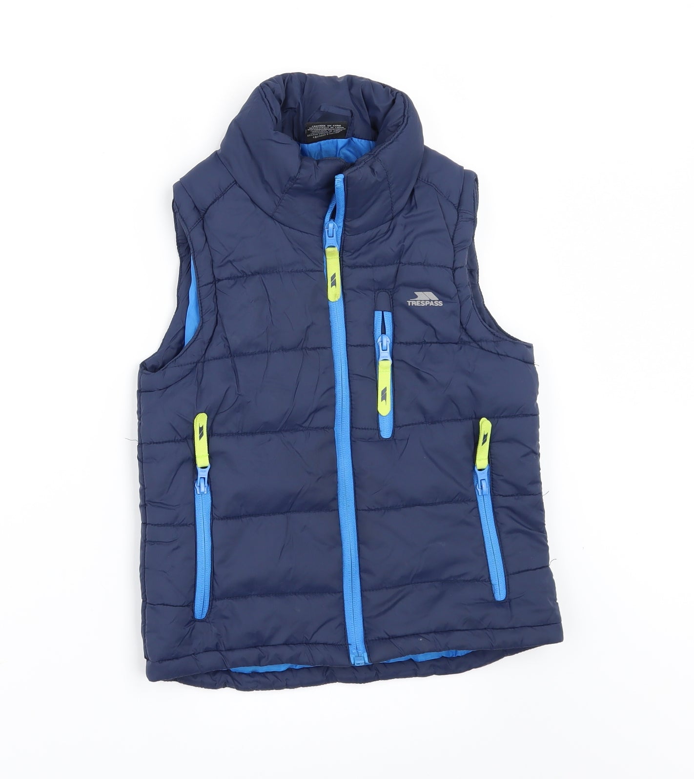 Trespass Boys Blue   Gilet Jacket Size 5-6 Years  - bodywarmer
