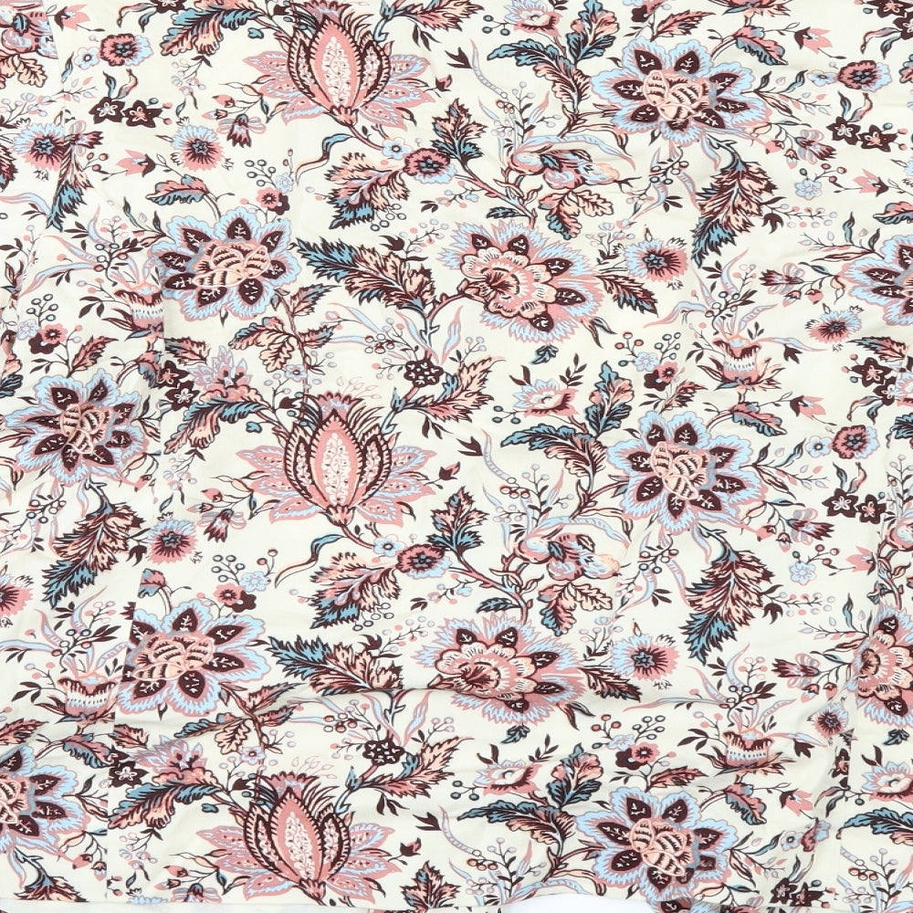 New Look Womens Ivory Floral  Jacket  Size 18