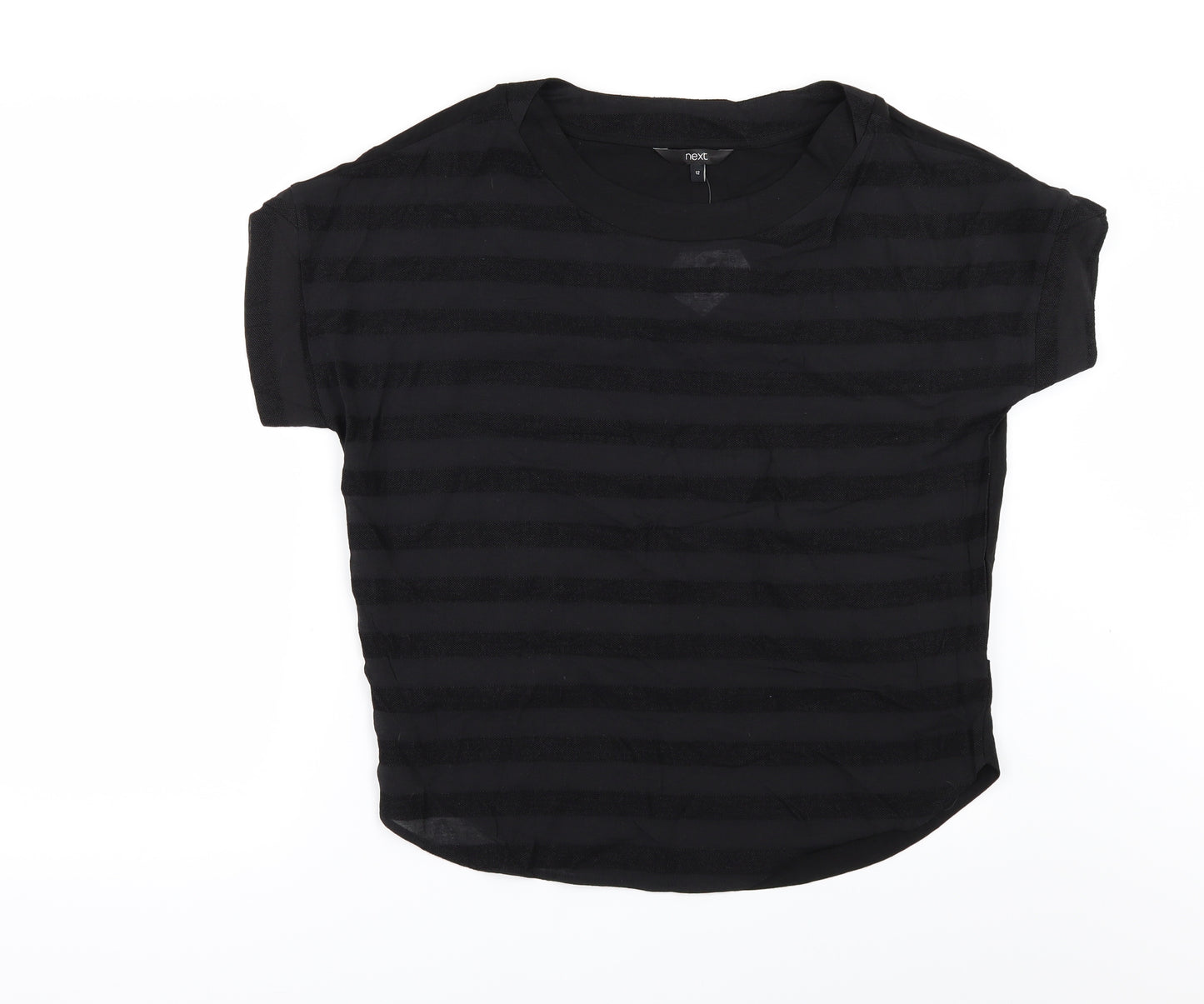 NEXT Womens Black   Basic T-Shirt Size 12